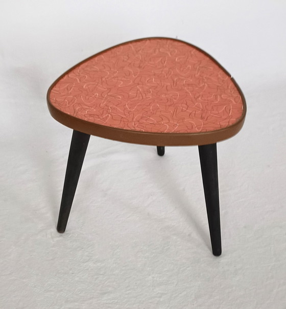 Image 1 of Vintage Pflanztisch mit Bumerang-Motiv