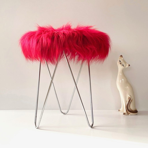 Vintage Hocker Stativ Haarnadel