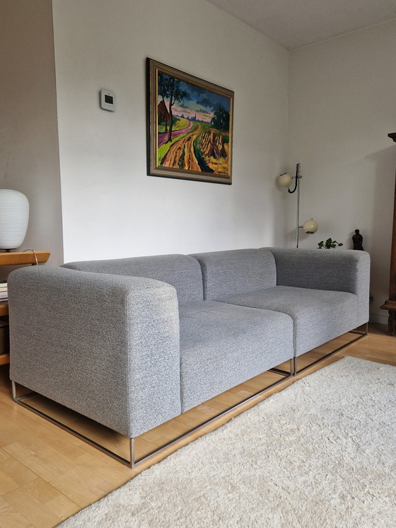 Image 1 of Living Divani Wall 2-Element-Sofa und Fußhocker