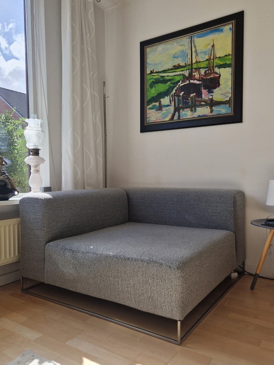 Image 1 of Living Divani Wall 2-Element-Sofa und Fußhocker