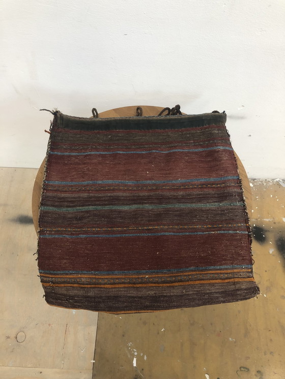 Image 1 of Schöner Orientalischer Antiker Wandteppich Kopfkissenbezug