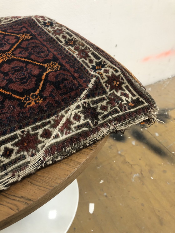 Image 1 of Schöner Orientalischer Antiker Wandteppich Kopfkissenbezug