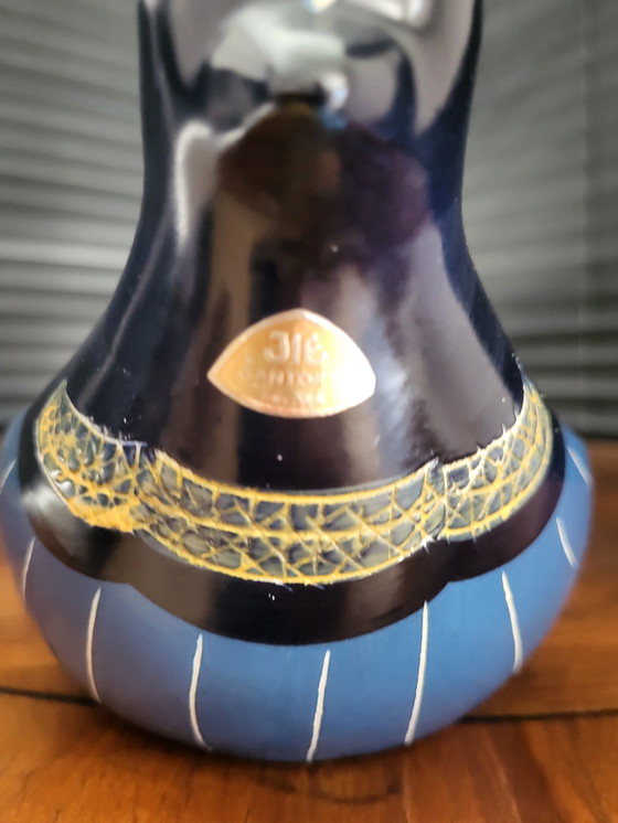 Image 1 of Schwedische Designschale in Form eines Vogels, Kurt Nilsson für Jie Gantoft, Keramik, 1950er Jahre