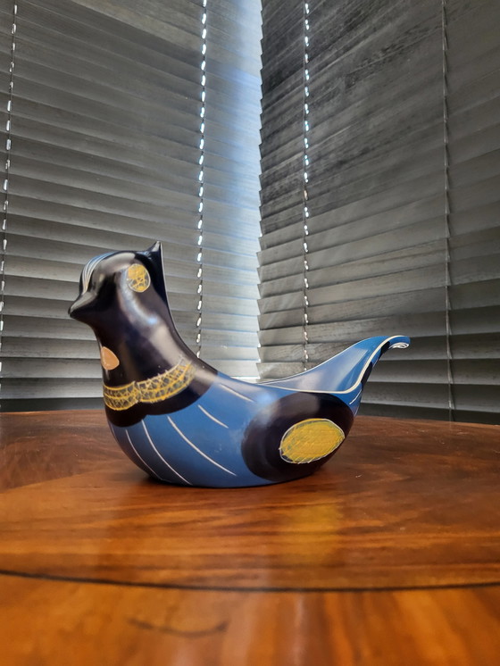 Image 1 of Schwedische Designschale in Form eines Vogels, Kurt Nilsson für Jie Gantoft, Keramik, 1950er Jahre