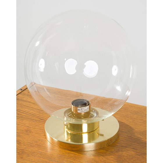 Image 1 of Paar alte Glasleuchter von Kamenický Šenov, Tschechoslowakei 1950