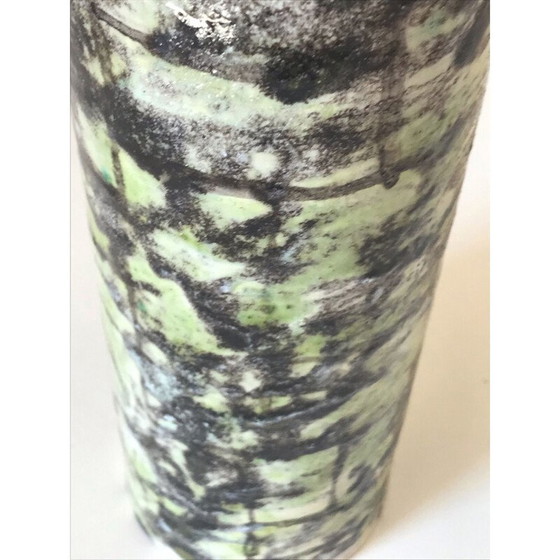 Image 1 of Vintage-Vase aus Keramik mit Schnecke, 1960