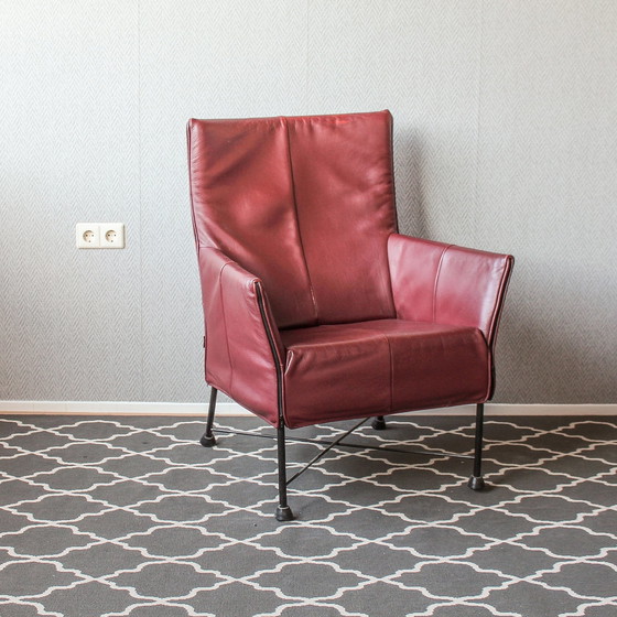 Image 1 of Montis Charly ziegelrotes Leder - schwarze Basis (4 verfügbar)