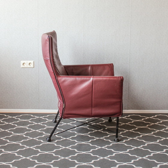 Image 1 of Montis Charly ziegelrotes Leder - schwarze Basis (4 verfügbar)