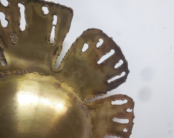 Image 1 of Svend Aage Holm, Paar Skandinavische Wandleuchten "Flower", 1960