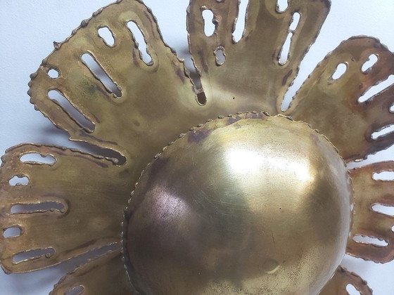 Image 1 of Svend Aage Holm, Paar Skandinavische Wandleuchten "Flower", 1960