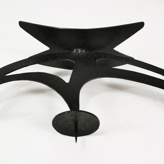 Image 1 of Vintage Metall-Kerzenhalter, Deutschland 1960