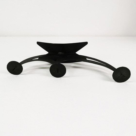 Image 1 of Vintage Metall-Kerzenhalter, Deutschland 1960