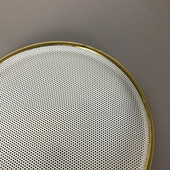 Image 1 of Vintage Metalltablett "Rigituelle", Frankreich 1960