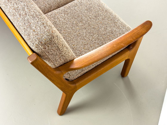 Image 1 of Teak 3-Seater Sofa By Juul Kristensen, 1960S