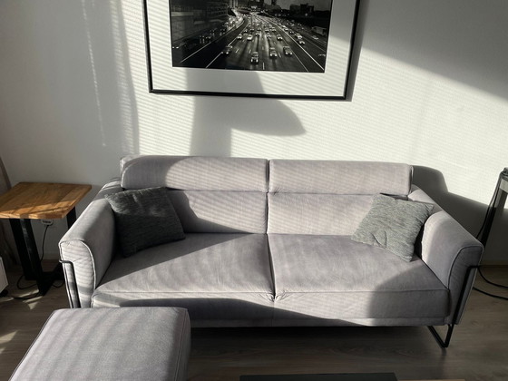 Image 1 of Xooon Fiskardo 3-Sitzer Sofa inklusive Fußhocker