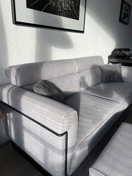 Image 1 of Xooon Fiskardo 3-Sitzer Sofa inklusive Fußhocker