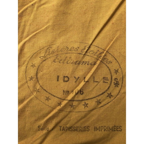 Image 1 of Vintage Wandteppich gedruckt Roga