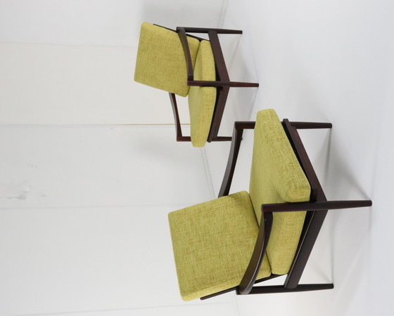 Image 1 of Vintage Sessel Sessel 'Kaufbeuren' Neu gepolstert