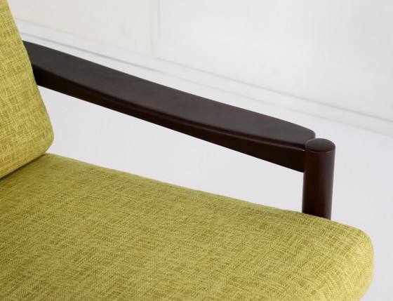 Image 1 of Vintage Sessel Sessel 'Kaufbeuren' Neu gepolstert