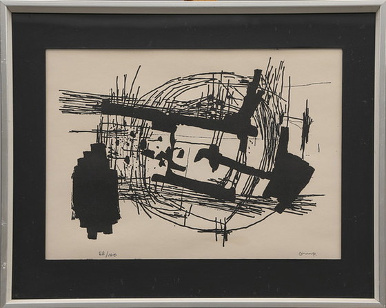 Image 1 of Bengt Orup - figurative Lithographie