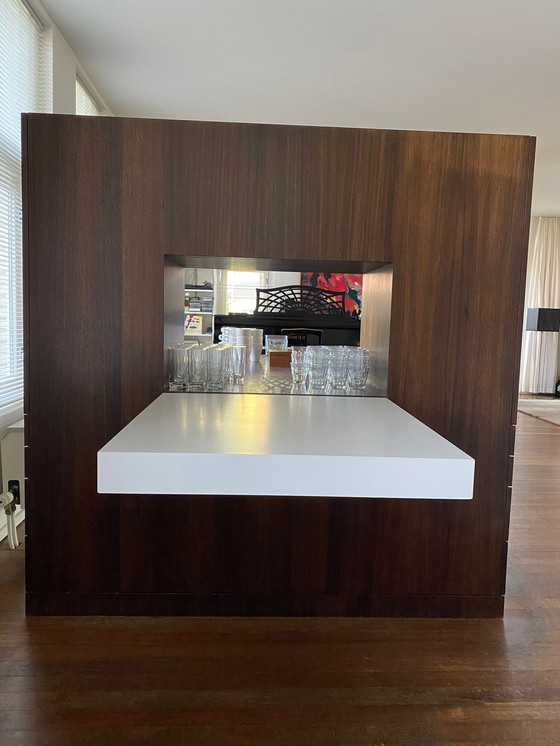 Image 1 of Herman Zeekaft kombinierter Porzellanschrank/Esstisch