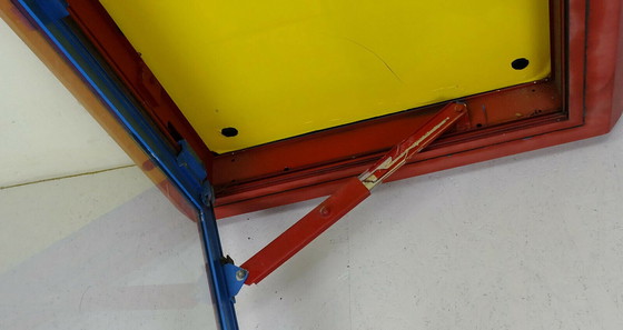 Image 1 of Nr. 2 von 2: große alte SHOWCASE Metall 60er Jahre Loft shabby Gastro Dekoration multifunktional