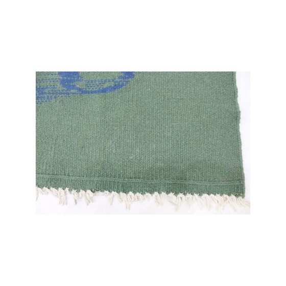 Image 1 of Mehrfarbiger Teppich aus Wolle, Tschechoslowakei 1960