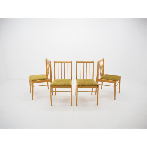Image 1 of Satz von 4, Midcentury Dining Chairs Tschechoslowakei 1970s
