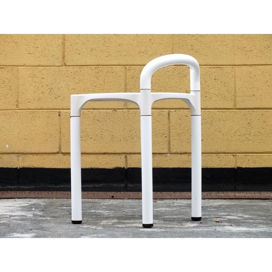 Image 1 of Paar Vintage-Hocker "polo" von Anna Castelli Ferrieri für Kartell