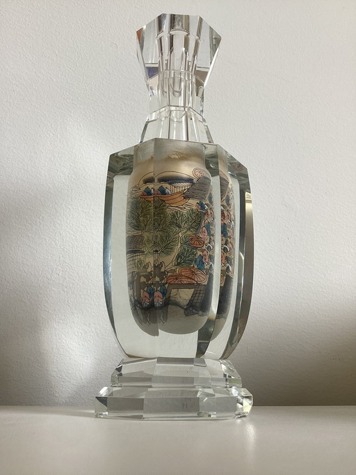 Jacarte-Kristallvase