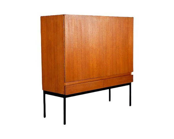 Image 1 of Highboard Modell B60, Entwurf von Dieter Waeckerlin für Behr Möbel (1958)