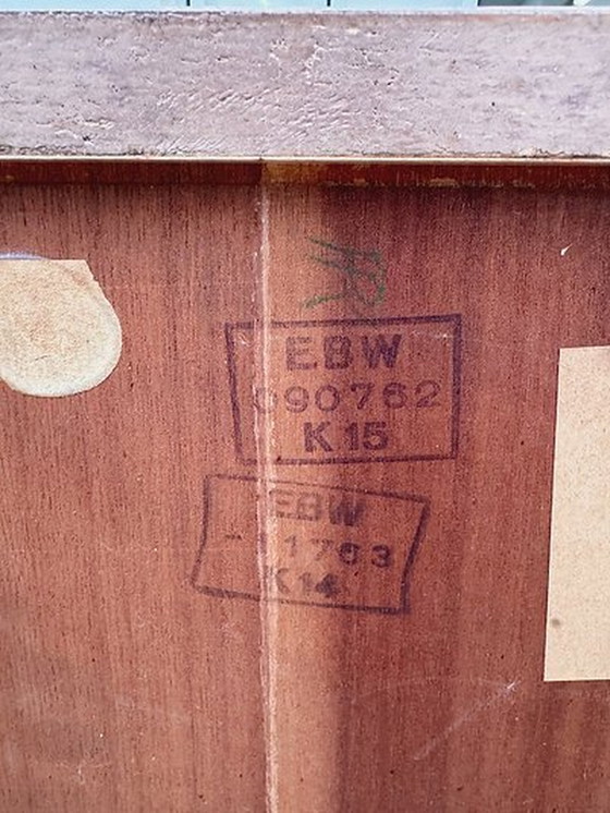 Image 1 of Highboard Modell B60, Entwurf von Dieter Waeckerlin für Behr Möbel (1958)