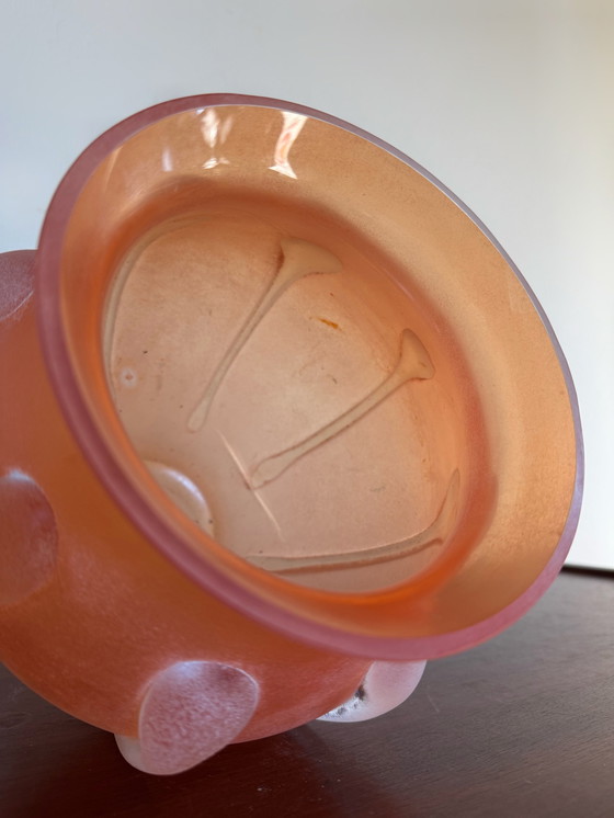 Image 1 of Vase Paste De Verre Murano Scavo Ancient