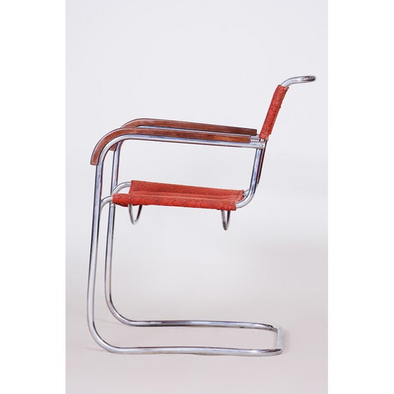 Image 1 of Alter roter Bauhaus-Sessel von Marcel Breuer für Mücke-Melder, 1930er Jahre
