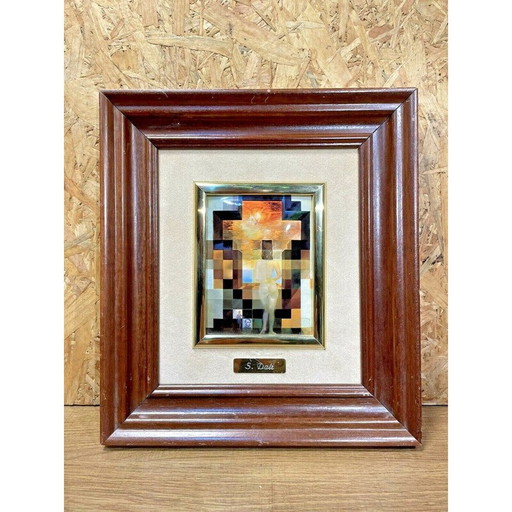 Vintage-Gemälde Lincolin von Salvador Dali