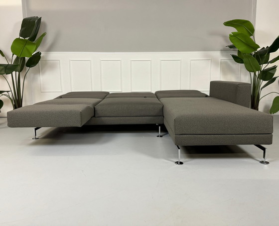 Image 1 of Brühl Moule Ecksofa Stoff Sofa Couch Grau Ausstellungsstück