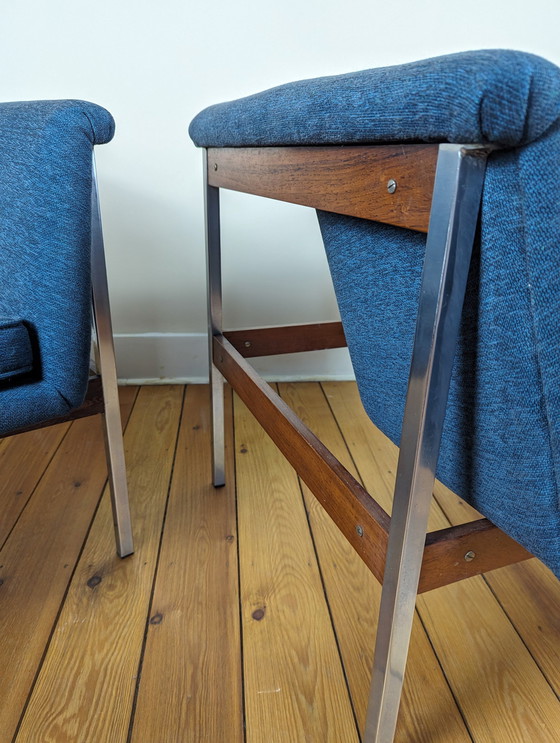 Image 1 of 2x Artifort Modell 040 Liegestühle von Geoffrey Harcourt