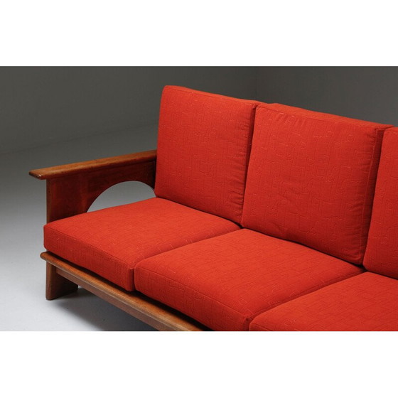 Image 1 of Altes Eichensofa von Bas Van Pelt
