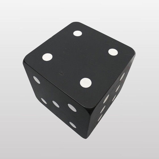 Image 1 of Vintage-Beistelltisch in Würfelform, Italien 1980