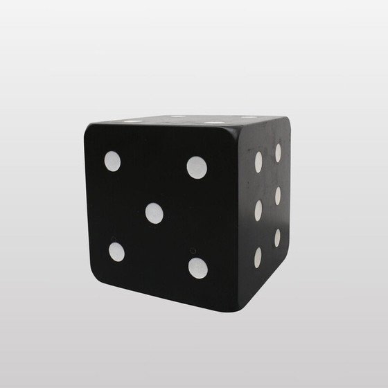 Image 1 of Vintage-Beistelltisch in Würfelform, Italien 1980