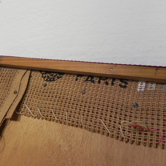 Image 1 of Vintage Wandteppich, Wandteppich Le Feu 76 X 135 Cm, 1970er