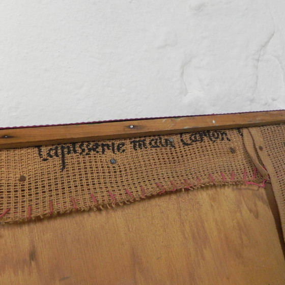 Image 1 of Vintage Wandteppich, Wandteppich Le Feu 76 X 135 Cm, 1970er