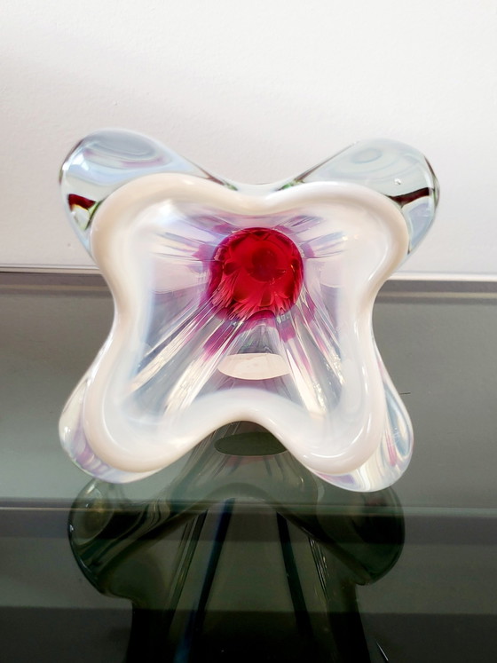 Image 1 of Vintage Art Vase Multi Colour, Josef Hospodka, Borokristall, Chribska, Tschechische Republik, 1960er Jahre
