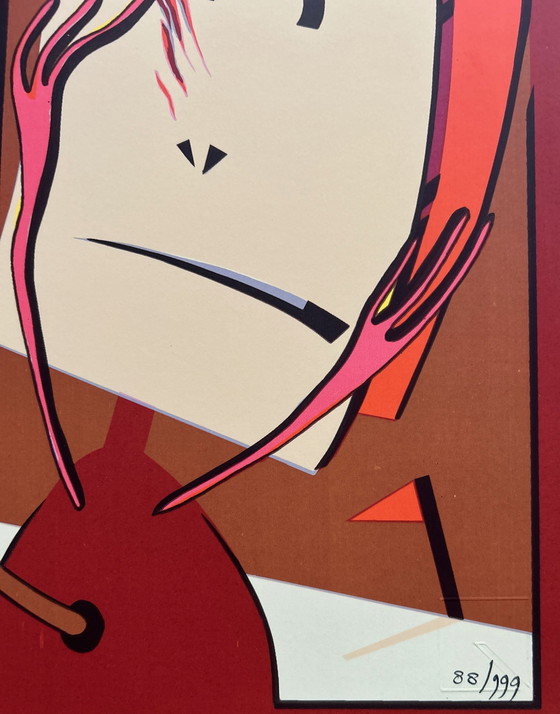 Image 1 of Siebdruck Pim Leefsma - Blick nach vorn