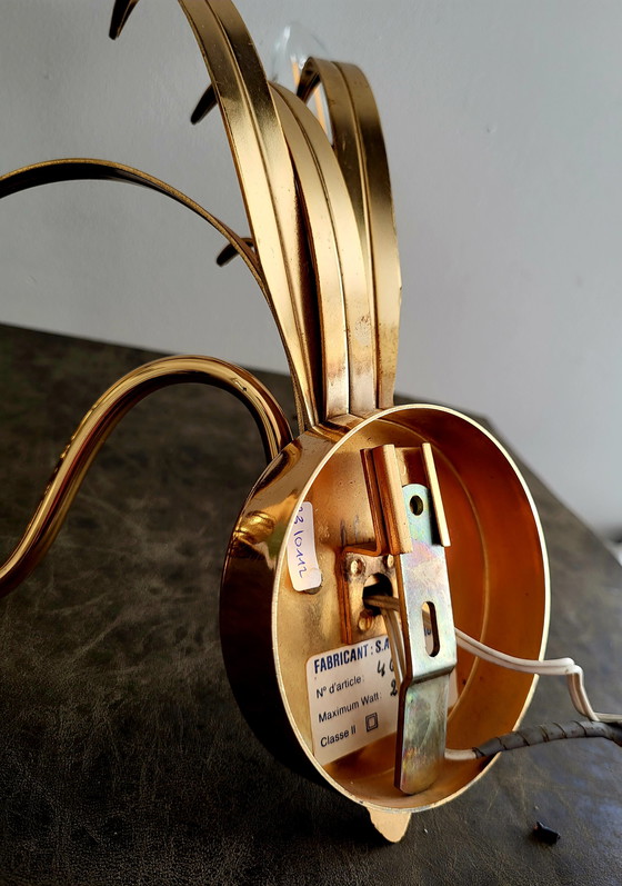 Image 1 of Boulanger Pineapple Wandleuchte aus Messing