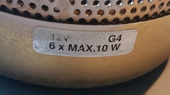 Image 1 of Midcentury Modernist Wandleuchten aus Spiegelglas und Gold von Massive