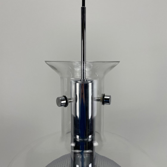 Image 1 of Schwedische Pendelleuchte "Crystal" von Anders Pehrson für Atelje Lyktan 1970