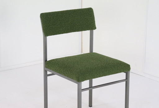 4X Esszimmerstuhl 'Traunraut' neu gepolstert Vintage