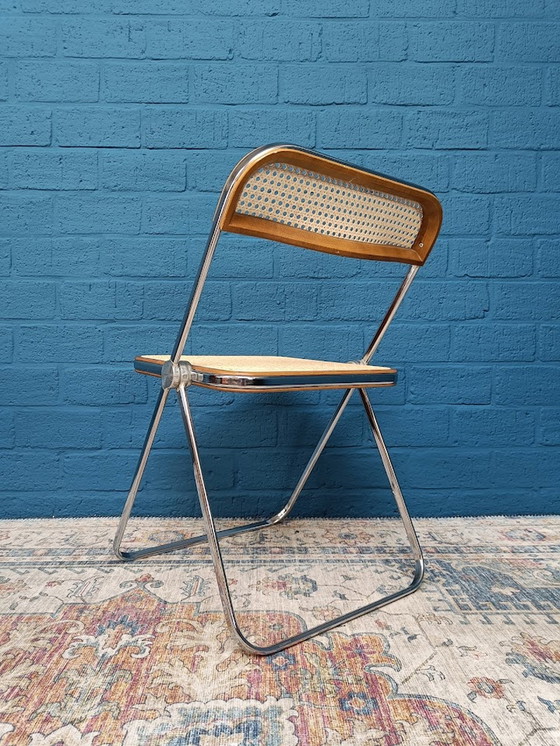 Image 1 of 4x Vintage Plia Gurtbandstühle