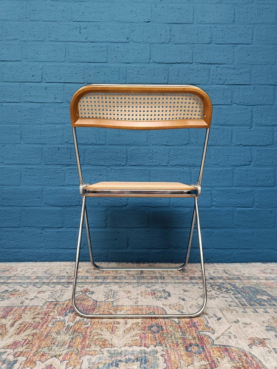 Image 1 of 4x Vintage Plia Gurtbandstühle